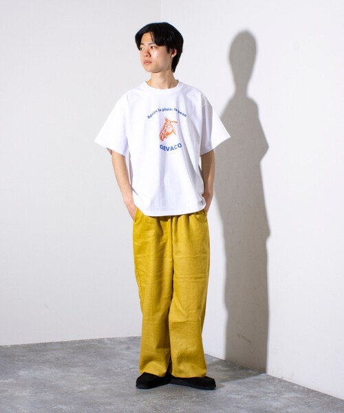 GEVACO tシャツ 「GEVACO/ゲバコ」グラフィック 半袖プリント