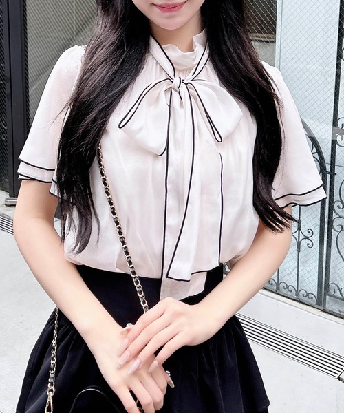 あどるにー シャツ襟付ロゴニット｜INGNI(イング) 公式通販｜INGNI STORE