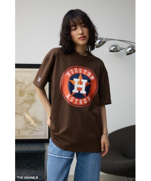 AZUL BY MOUSSY（アズールバイマウジー） tシャツ NEWERA×MLB×SBC