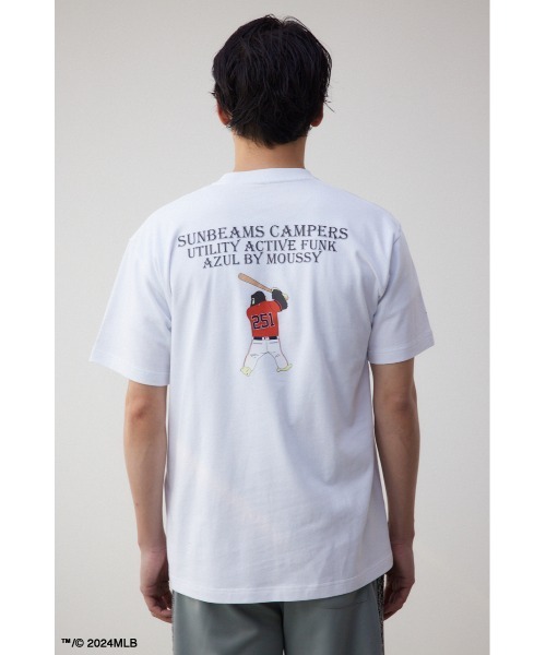 AZUL BY MOUSSY（アズールバイマウジー） tシャツ NEWERA×MLB×SBC