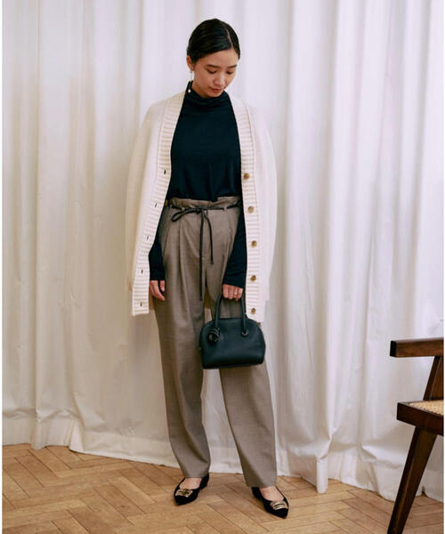 MACPHEE（マカフィー） ニットカーディガン S ブルー レディース