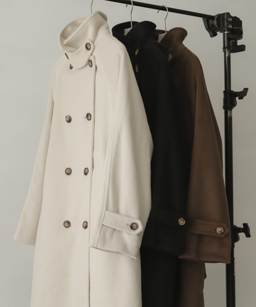 SENSE OF PLACE by URBAN RESEARCH ステンカラーコート S アイボリー