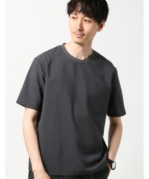 Tシャツ(半袖/袖なし) PERVERZE  Double Tee/black 閉店セール】 MAD BURST JAPAN Tシャツ メンズ 半袖T