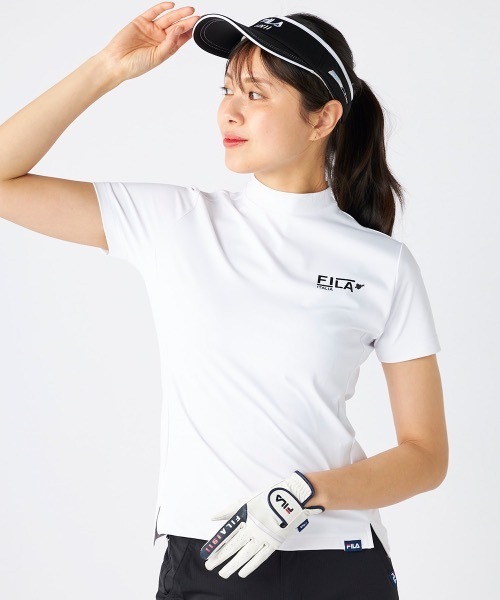ブラウス シャツ フィラ FILA モックネックシャツ レディース FILA GOLF ブラウス シャツ 「FILA GOLF:フィラゴルフ
