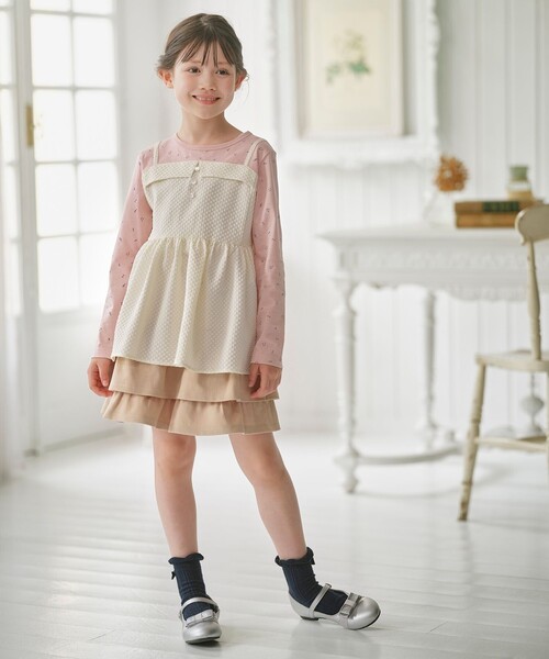 シューズ 「18-24cm」かんたんストラップ バレエシューズ キッズ 子供