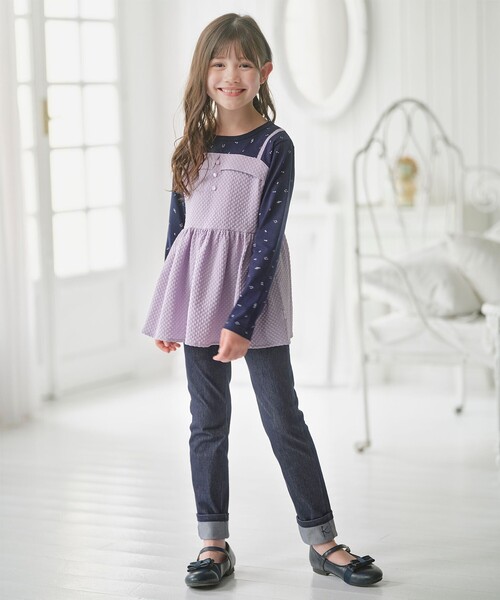 シューズ 「18-24cm」かんたんストラップ バレエシューズ キッズ 子供