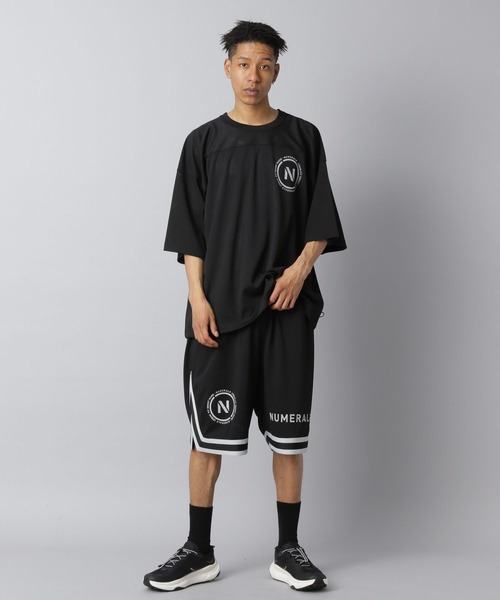 NUMERALS パンツ 「NUMERALS」メッシュショーツ メンズ