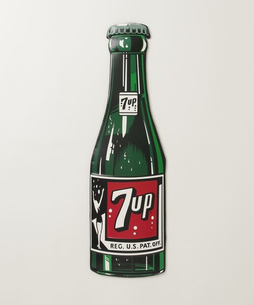 1972年　セブンアップ　UnUn&Away ポスター 7up サイン　看板 アメリカンなインテリア演出に！！7UP セブンアップのサイン