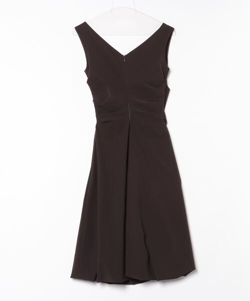 FOXEY ノースリーブワンピース ブラック 38 FOXEY NEW YORK 「FOXEY YORK」 ノースリーブワンピース 38
