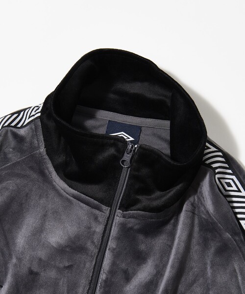 umbro（アンブロ） ジップアップブルゾン MEDIUM ブラウン メンズ