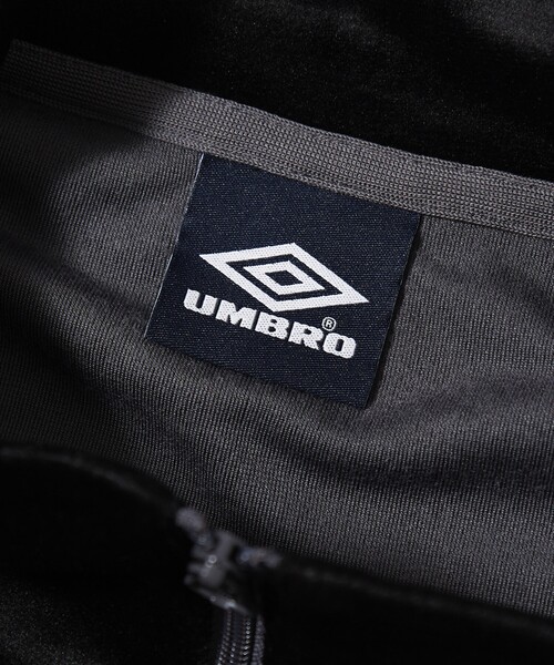 umbro（アンブロ） ジップアップブルゾン MEDIUM ブラウン メンズ