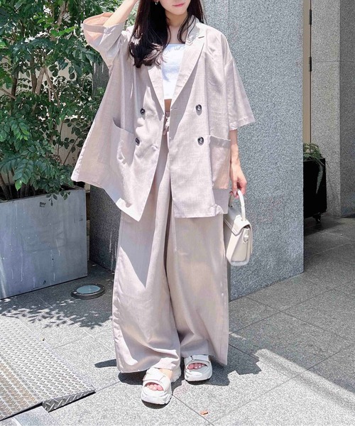 INGNI（イング） セットアップ 「WEB限定」テーラージャケット＋パンツ