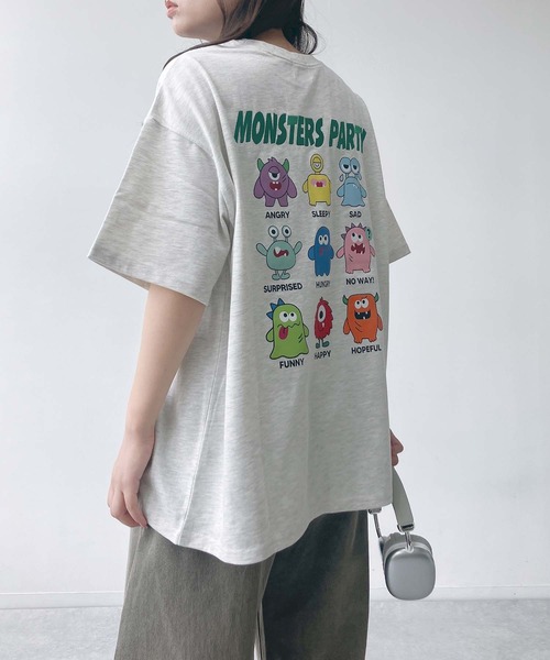 AS KNOW tシャツ ○ワンポイントロゴ刺繍 キャラクターアソート