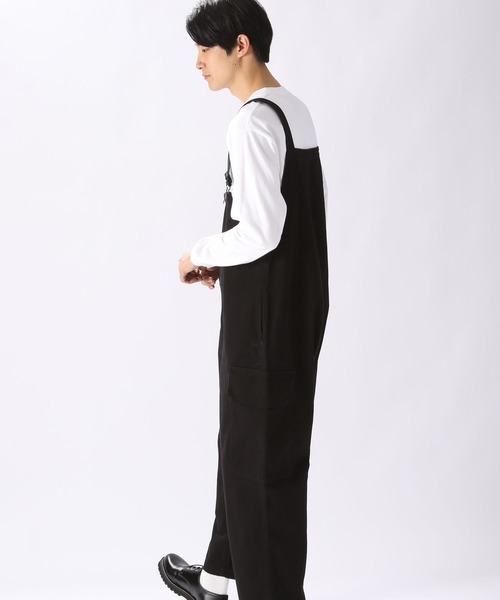 niko and… 「niko and」 オーバーオール MEDIUM ブラック