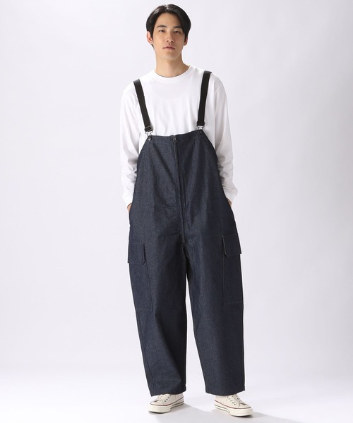 美品　niko and　つなぎ　オーバーオール　ブラウン　メンズ 美品 niko and つなぎ オーバーオール ブラウン メンズ niko and