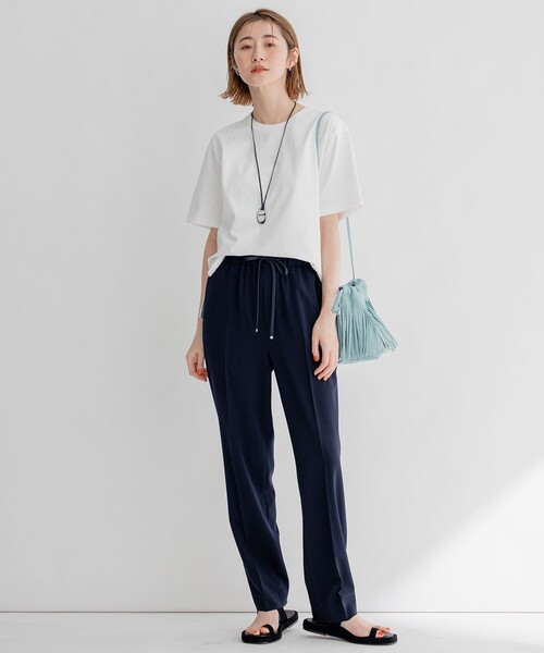 「23區(qū)」 半袖Tシャツ 38 グリーン レディース