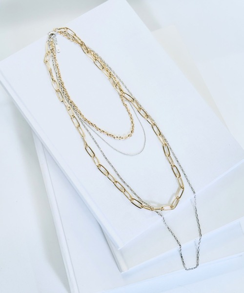 HARE（ハレ） ネックレス 4チェーンタレンネックレス(HARE) レディース