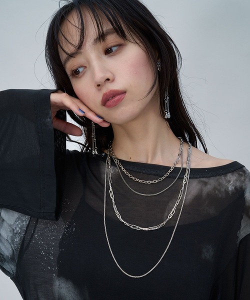 HARE（ハレ） ネックレス 4チェーンタレンネックレス(HARE) レディース