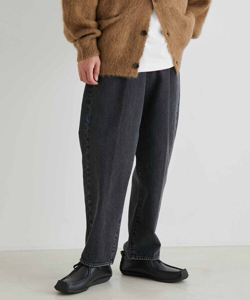 「ADAM ET ROPE'」 加工デニムパンツ L ブルー系その他3 メンズ