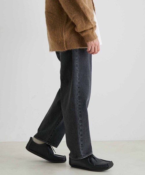 「ADAM ET ROPE'」 加工デニムパンツ L ブルー系その他3 メンズ
