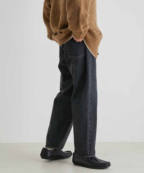 「ADAM ET ROPE'」 加工デニムパンツ L ブルー系その他3 メンズ