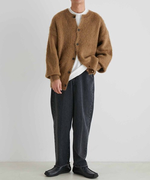 「ADAM ET ROPE'」 加工デニムパンツ L ブルー系その他3 メンズ