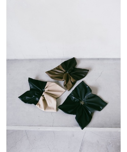 SYKIA（シキア） シュシュ Square Fakeleather Chouchou : ZOZOTOWN