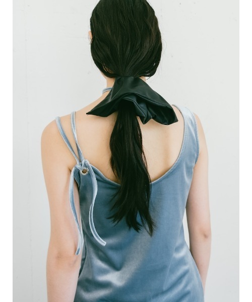 SYKIA（シキア） シュシュ Square Fakeleather Chouchou : ZOZOTOWN