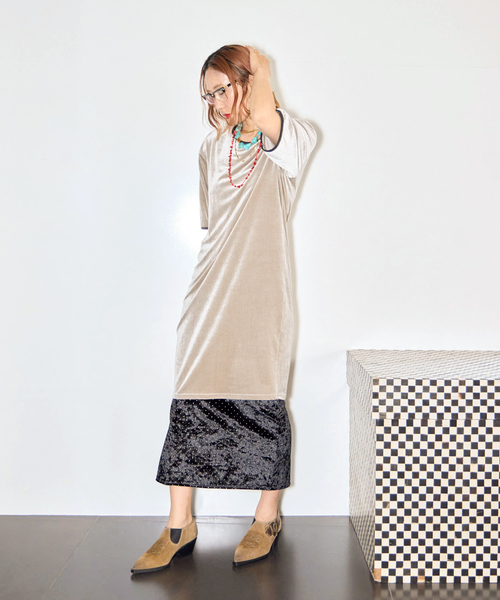 ワンピース SIMONE WILD 別注 OVERSIZED DRESS：ワンピース : ZOZOTOWN