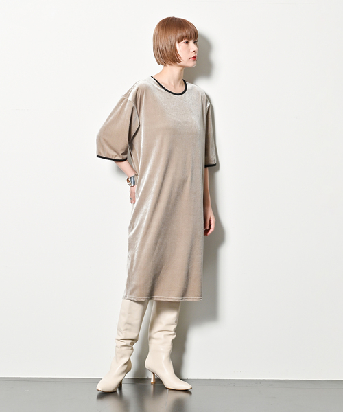 ワンピース SIMONE WILD 別注 OVERSIZED DRESS：ワンピース : ZOZOTOWN