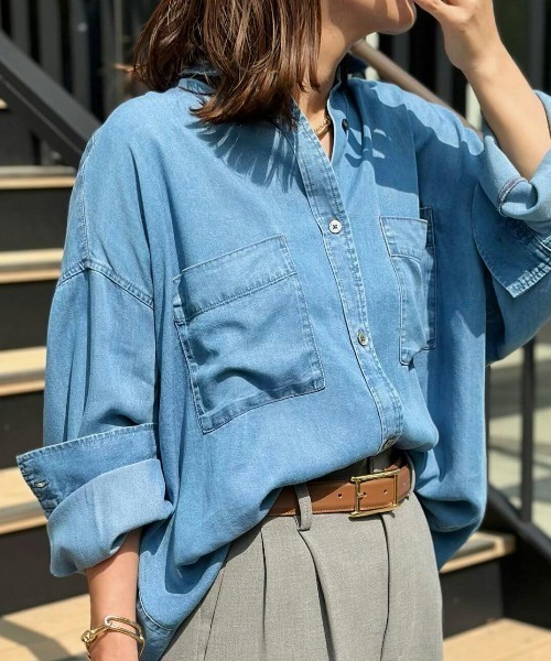 DOUX ARCHIVES（ドゥアルシーヴ） ブラウス シャツ 「やわらか/新色