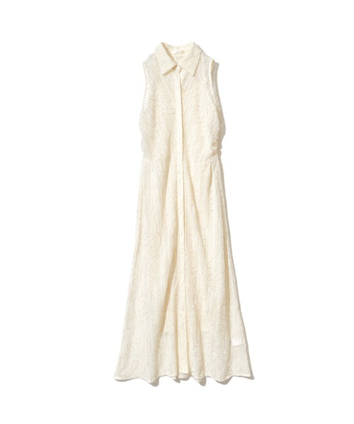 NOTRE emor ワンピース NOTRE emor（ノートルエモア） ワンピース point ribbon shirt dress