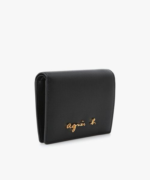 agnes b.（アニエスベー） 財布 レザー 二つ折り ウォレット ”City
