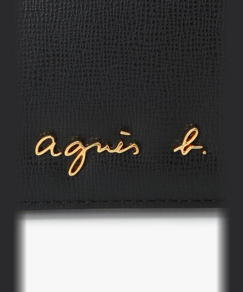 agnes b.（アニエスベー） 財布 レザー 二つ折り ウォレット ”City
