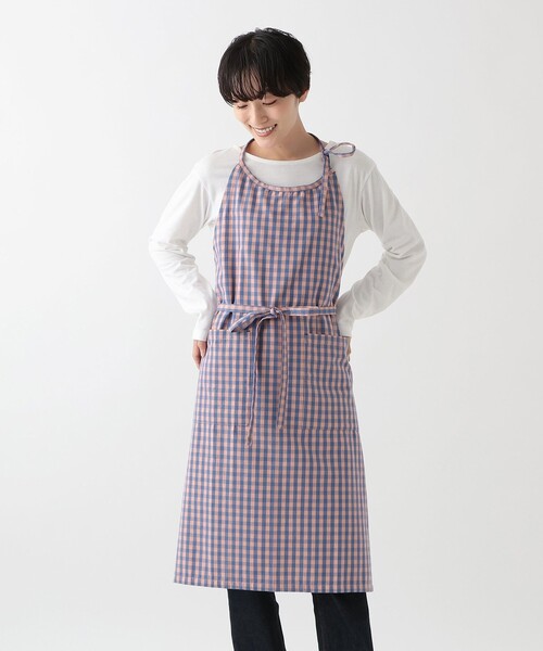 COMME des GARCONS GIRL フリルギンガムチェックエプロンM 中古・古着通販】COMME des GARCONS GIRL (コムデギャルソン