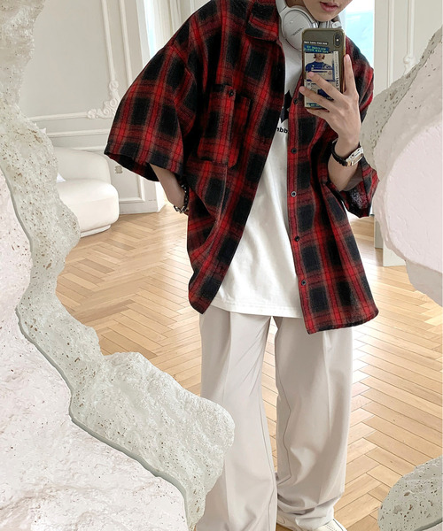 「neos」 半袖シャツ X-LARGE ブラック メンズ_画像9