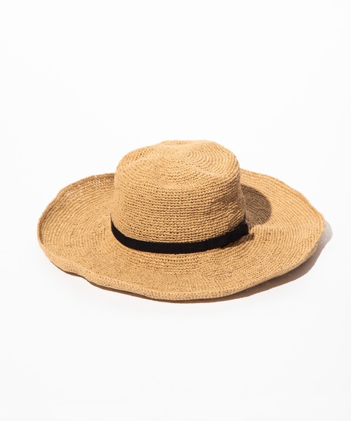 「WCJ」 ハット FREE ベージュ レディース_画像2