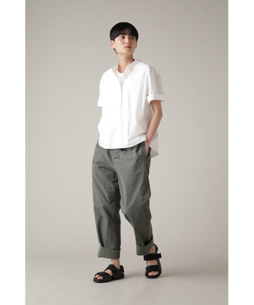 「MHL.」 半袖ブラウス 1 ベージュ レディースの画像