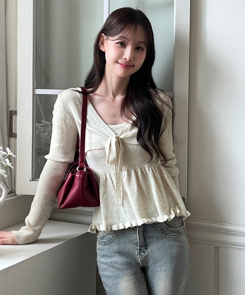 by muni:r ニット セーター 「お気に入り登録数9，500突破！」「2点SET