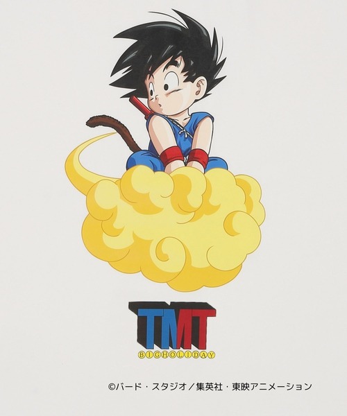 TMT tシャツ 「TMT×ドラゴンボール」 コットンTシャツ（悟空） メンズ 
