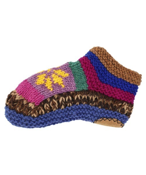 チチカカ（TITICACA） 靴下 ネパールニットルームソックス「WEB限定