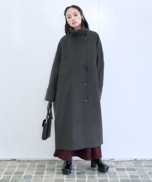 HARE（ハレ） コート チェスターコート ウール2WAYチェスターコート
