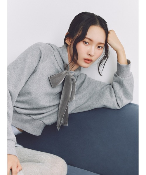 FRAY I.D エンブロイダリーバリエーションスウェット FRAY I.D（フレイ・アイディー） トレーナー スウェット ロゴエン