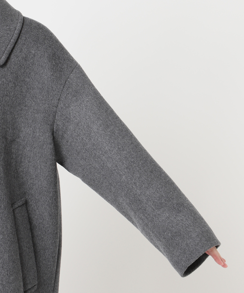 スーパー140ビーバーステンカラーコート　グレー　新品未使用 JOURNAL STANDARD（ジャーナルスタンダード） ステンカラーコート