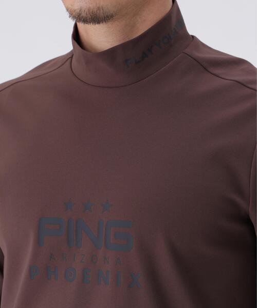 PING（ピン） tシャツ 「PING APPAREL」サーモソーラ―バックカノコ長袖