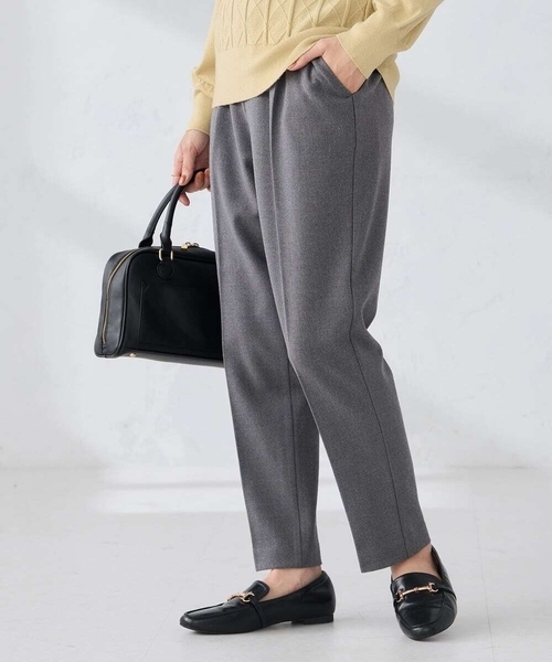 a.v.v（アー・ヴェ・ヴェ） パンツ 「イージーケア/洗える/ストレッチ