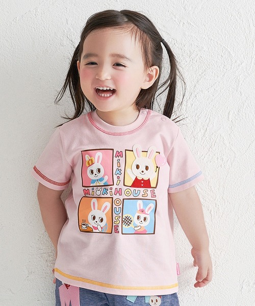 MIKI HOUSE（ミキハウス） tシャツ お仕事うさこ半袖Tシャツ キッズ