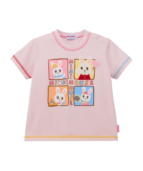 MIKI HOUSE（ミキハウス） tシャツ お仕事うさこ半袖Tシャツ キッズ