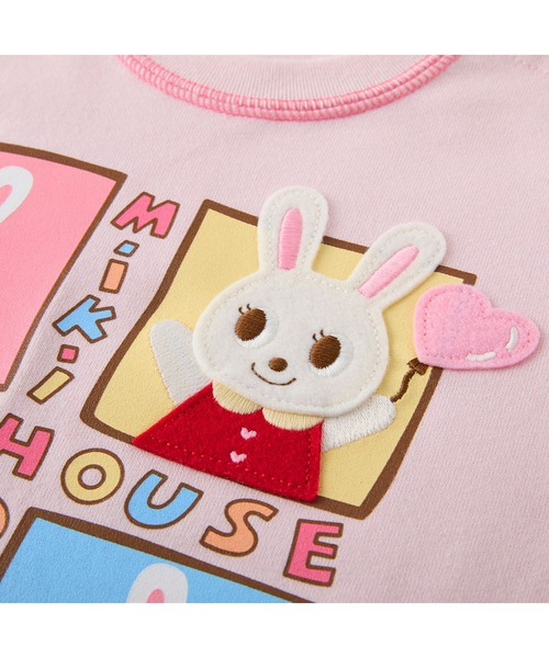 MIKI HOUSE（ミキハウス） tシャツ お仕事うさこ半袖Tシャツ キッズ