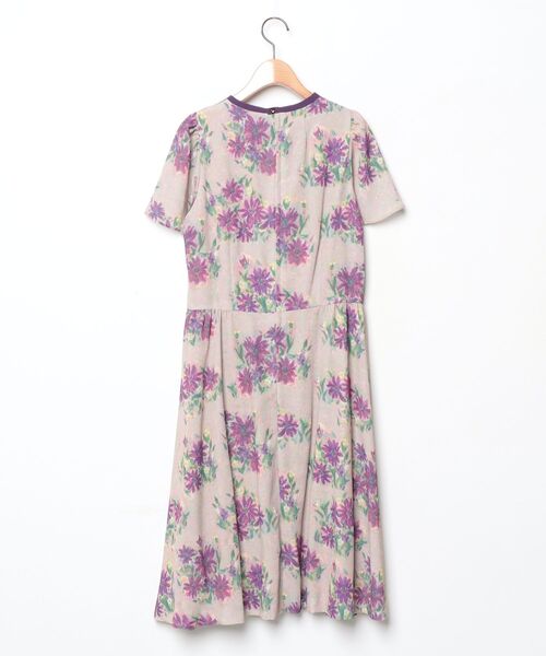 「OLIKA」 半袖ワンピース FREE ベージュ レディース_画像2